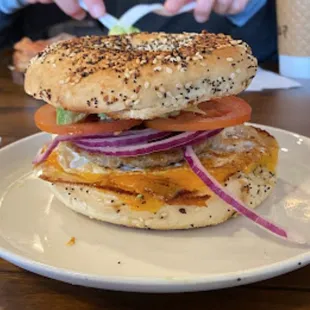 bagels, food, bagel