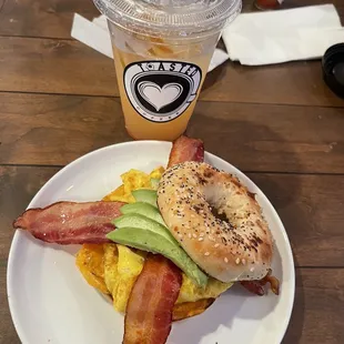 bagel, bagels, food