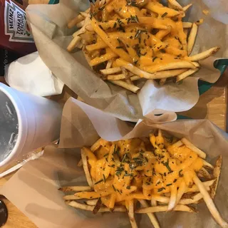 Angry Vegan Cheese Fries