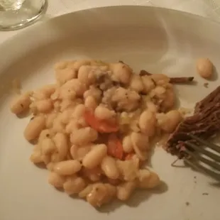 Melt in your mouth lamb and white beans ...I might have had a bite or 4 before I took the picture