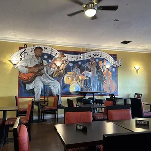 Mural inside