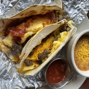 Steak tacos
