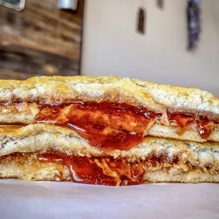 Yummy PB &amp; J Jaffle