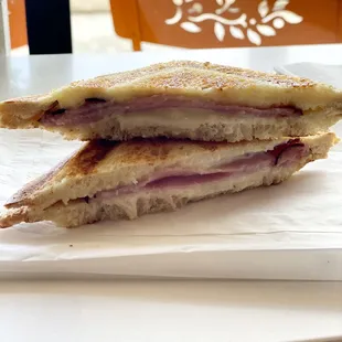 Ham and Cheese Jaffle