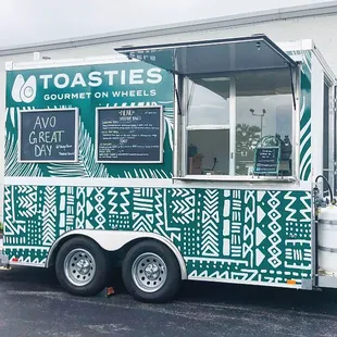 Follow us on social media @toasties_gourmet for updates on our location!