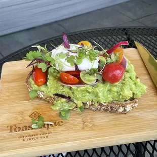 Avocado Bread with an Egg