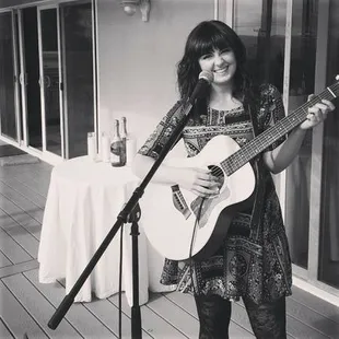 Cozy backyard wedding in San Diego...