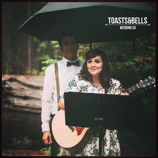 A little rain never hurt anybody...