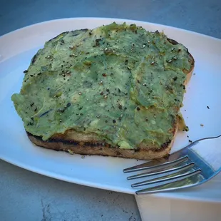 The Avocado toast is perfect.