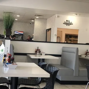 interior, sushi and sashimi