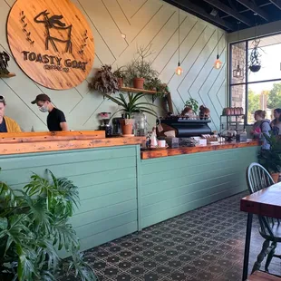 Toasty Goat baristas.