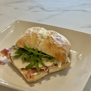 Breakfast and lunch sandwiches, salads or wraps...