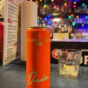 Onda sparkling tequila lime