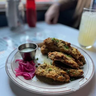 Fried Mushroom Planks