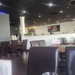 Toba interior view from our seating area