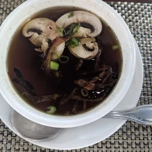 Green Onion Broth Soup