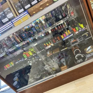 Sports stuff , torches