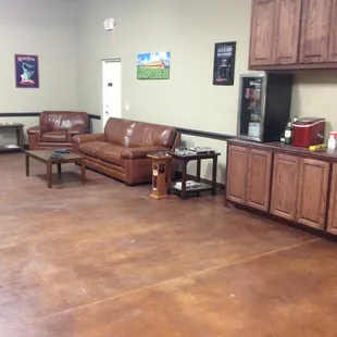 Large spacious lounge!  We always welcome new cigar connoisseurs!