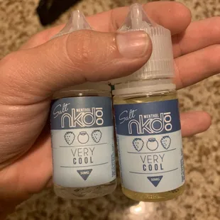 Real vs fake ejuice