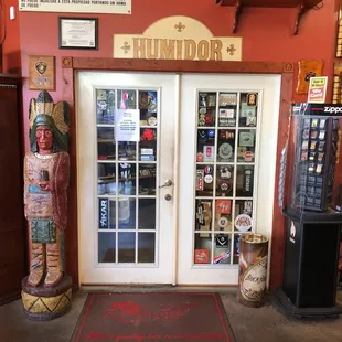 Large walk in humidor