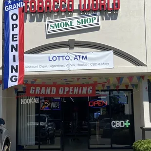 Tobacco world smoke shop 574 goodman rd e    Southaven ms 38671