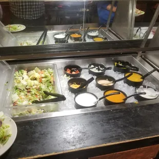 Salad Bar - Mix plus dressings