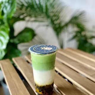 Mango Matcha Latte