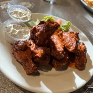 Buffalo Wings have great flavor