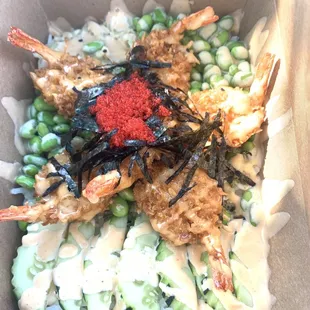 Coconut shrimp special