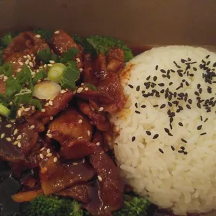 Spicy Pork Teriyaki