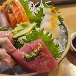 sushi and sashimi, food, sashimi, sushi