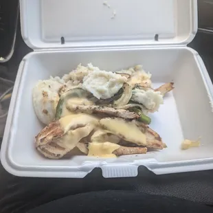 These are not leftovers.  This was the entire order