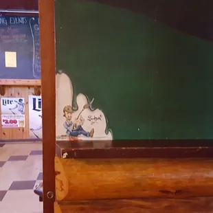 a view of the dining room
