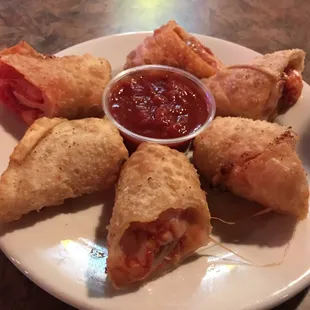 Pizza logs
