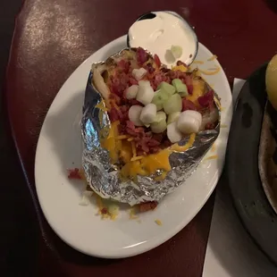Loaded baked potato
