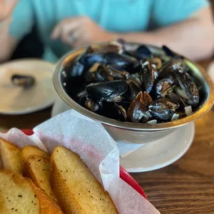 Steamed Penn Cove Mussels