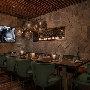 Private Dining Area.