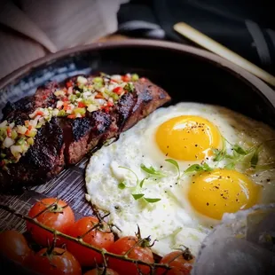 Brunch Menu: Carne Asada &amp; Eggs