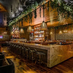 The lounge- where cocktails are crafted and memories are made.