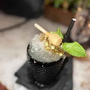 Winnie the Pooh, heavy on the ginger, beautiful but very okay flavor wise -wouldn't order again