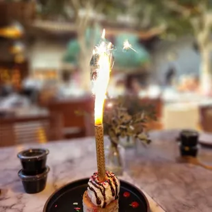 Free birthday dessert