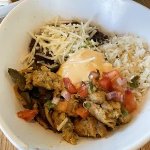 Vegan Fajita Bowl