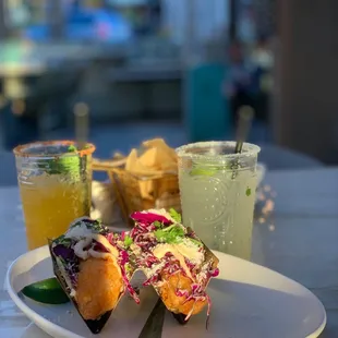 Fish Tacos + PassionFruit &amp; Organic Margaritas