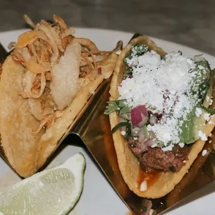 TINGA and carne ASADA
