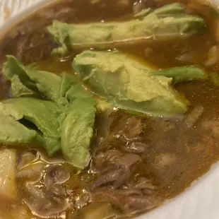 Birria  I added the avocado