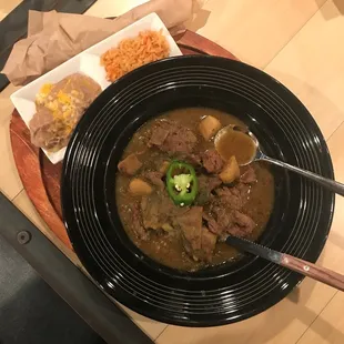 Durangunese (sp?) Delicious and spicy!