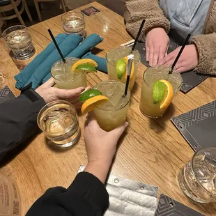 Classic margaritas