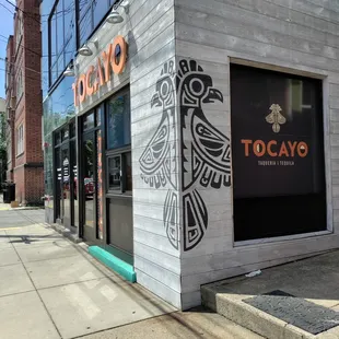 Outside view of the restaurant