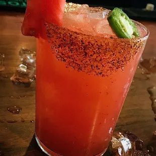 Spicy Watermelon Margarita