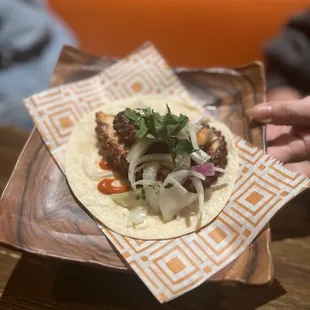 Octopus Taco